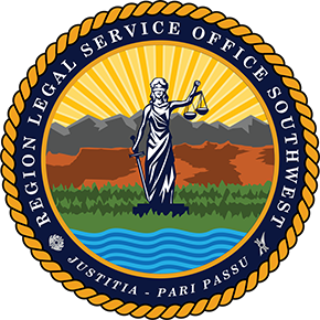 Region Legal Service Office Southwest Seal